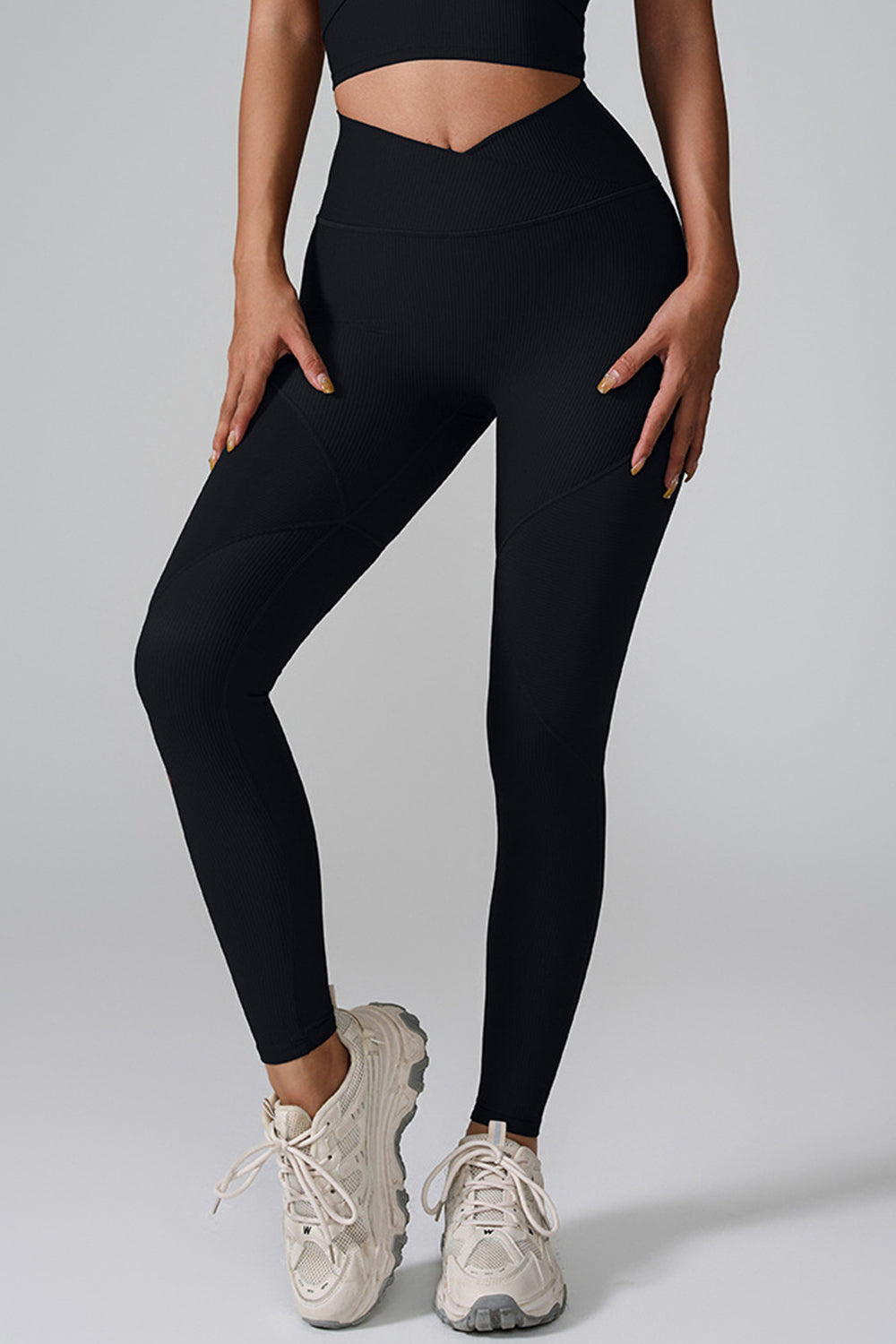 Buy black High Waist Active Leggings