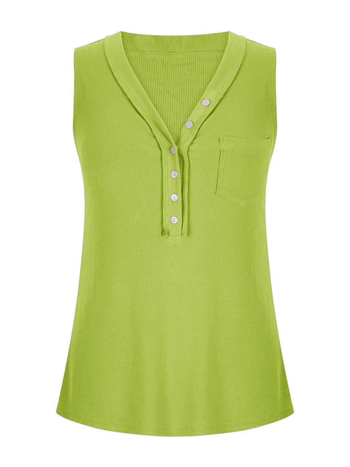 V-Neck Wide Strap Tank