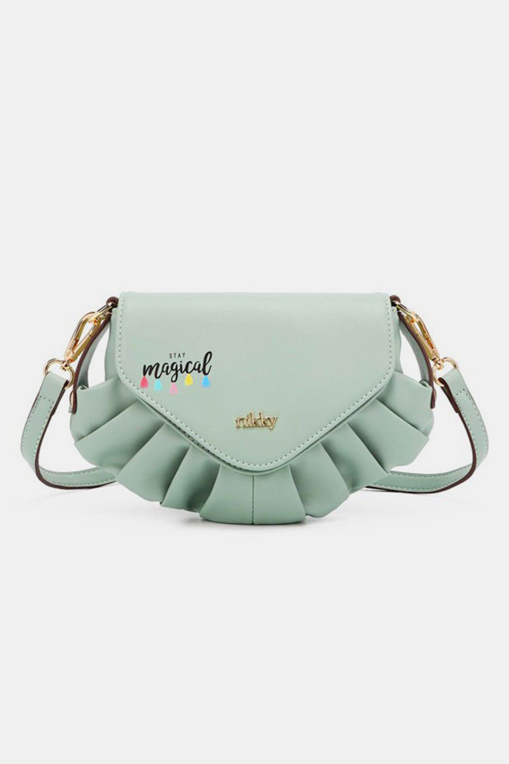 Buy candy-mint Nicole Lee USA Graphic Crossbody Bag