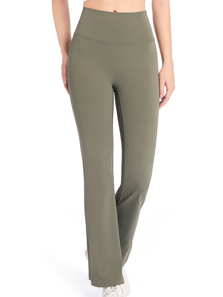 Buy sage Wide Waistband Sports Pants